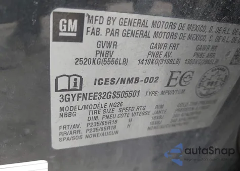 2016 Cadillac Srx Luxury Collection from USA, damaged, VIN 3GYFNEE32GS505501